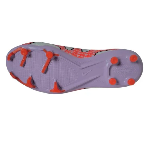 Nike Jr Zoom Superfly 9 Pro FG Youth Sz 6Y White Red Soccer Cleats DJ5606-101 - Picture 7 of 7